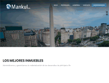 Tablet Screenshot of mankulsrl.com